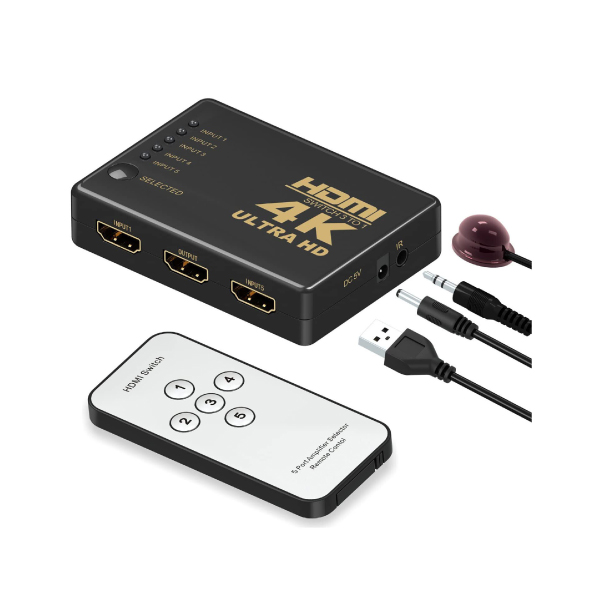 SWITCH 4K HDMI HAVIT 5-IN TO 1-OUT